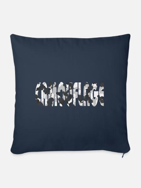 Camouflage urban - Sofakissenbezug 45 x 45 cm - Navy