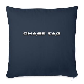 Chase tag - sport - Sofa pillowcase 17,3'' x 17,3'' (45 x 45 cm) - navy - Front