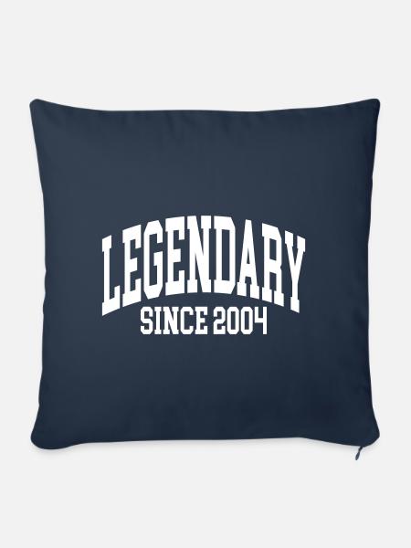 Legendary since 2004 - Sofakissenbezug 45 x 45 cm - Navy