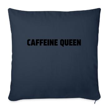 Caffeine Queen - Sofa pillowcase 17,3'' x 17,3'' (45 x 45 cm) - navy - Front