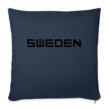 Sweden - Sofa pillowcase 17,3'' x 17,3'' (45 x 45 cm) - navy - Front