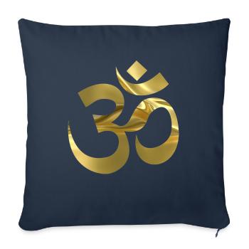 OM - Sofakissenbezug 45 x 45 cm - Navy - Vorne