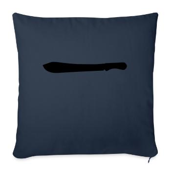 machete3 - Sofakissenbezug 45 x 45 cm - Navy - Vorne