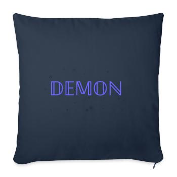 Dämon V.2 ~ Gothstar | Original von. MMJ49 - Sofakissenbezug 45 x 45 cm - Navy - Vorne