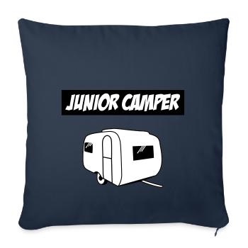 Junior Camper - Sofakissenbezug 45 x 45 cm - Navy - Vorne
