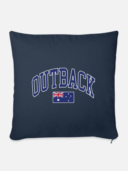 Outback - Sofakissenbezug 45 x 45 cm - Navy
