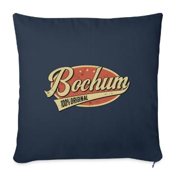 Bochum Bochumer Original - Sofakissenbezug 45 x 45 cm - Navy - Vorne