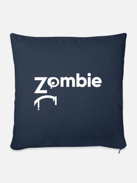 Zombie - Sofakissenbezug 45 x 45 cm - Navy
