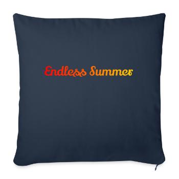 Endless Summer - Sofa pillowcase 17,3'' x 17,3'' (45 x 45 cm) - navy - Front