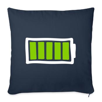 Batterie - Sofakissenbezug 45 x 45 cm - Navy - Vorne