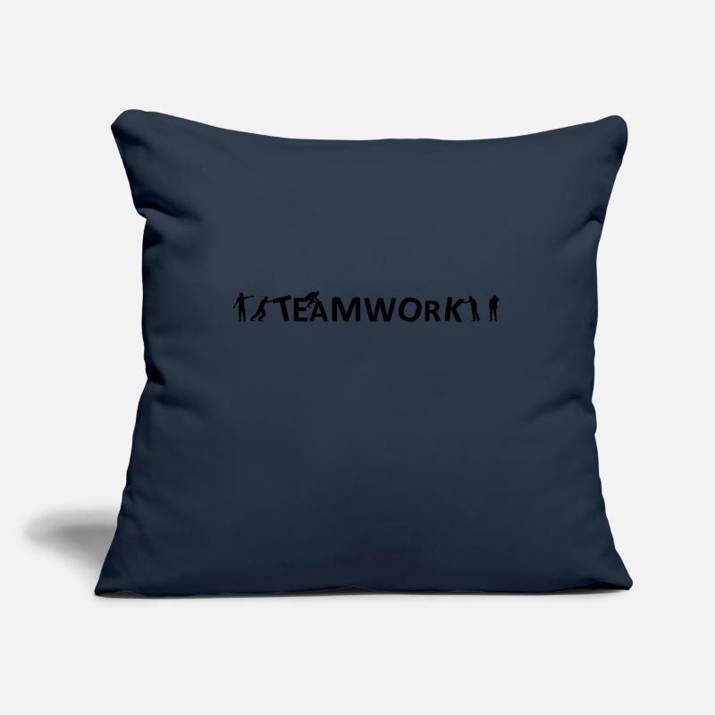 Menschen - Teamwork Sofakissenbezug 45 x 45 cm