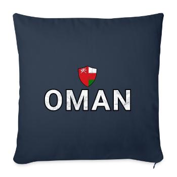 Oman - Sofa pillowcase 17,3'' x 17,3'' (45 x 45 cm) - navy - Front