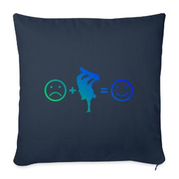 Snowboarder Women Men Snowboard Snowboarding - Sofa pillowcase 17,3'' x 17,3'' (45 x 45 cm) - navy - Front