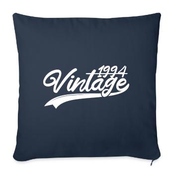 Millésime 1994 Cadeau d’anniversaire 1994 - Housse de coussin décorative 45 x 45 cm - bleu marine - Devant