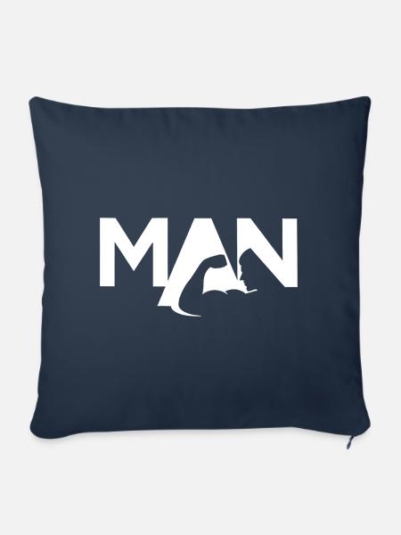 The Manly Man - Sofakissenbezug 45 x 45 cm - Navy