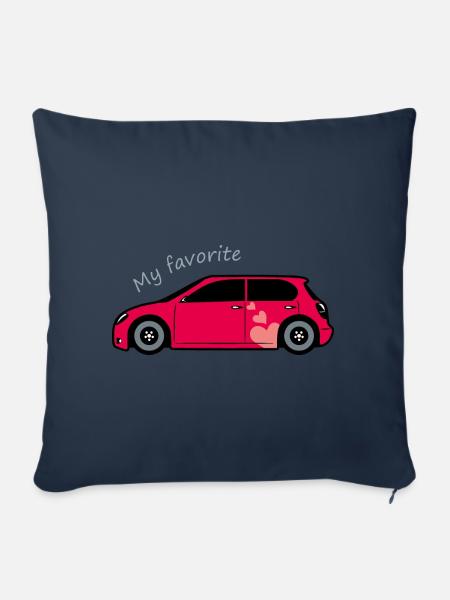 Lieblingsauto - Sofakissenbezug 45 x 45 cm - Navy