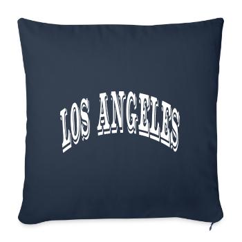 Los Angeles - Sofa pillowcase 17,3'' x 17,3'' (45 x 45 cm) - navy - Front
