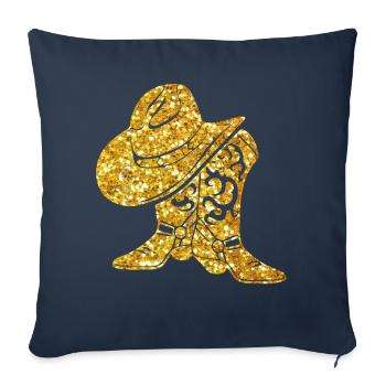 Land CowBoy - Sofakissenbezug 45 x 45 cm - Navy - Vorne