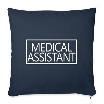 Medical Assistant Proud Graduated Health Care - Sofa pillowcase 17,3'' x 17,3'' (45 x 45 cm) - navy - Front