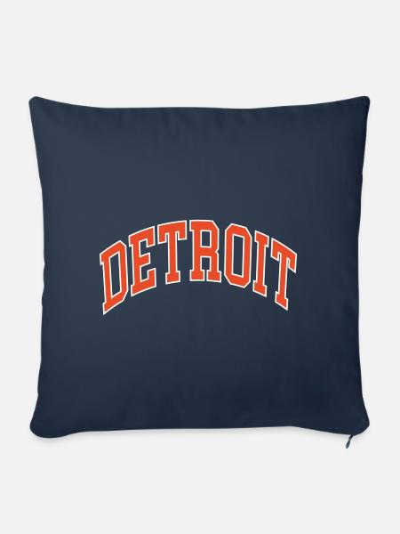 Detroit - Sofakissenbezug 45 x 45 cm - Navy