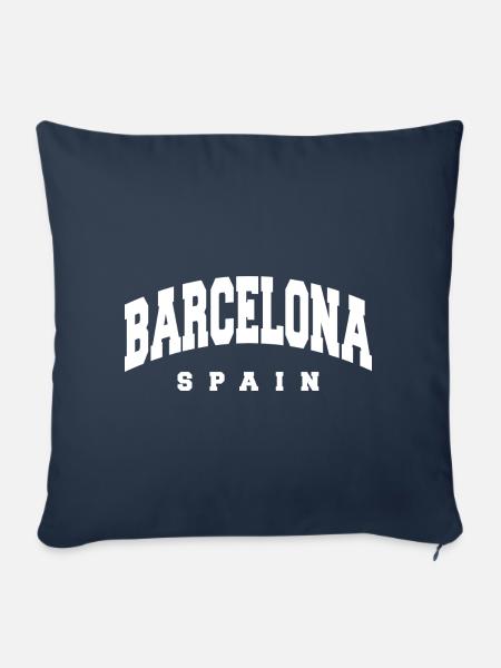 Barcelona - Sofakissenbezug 45 x 45 cm - Navy