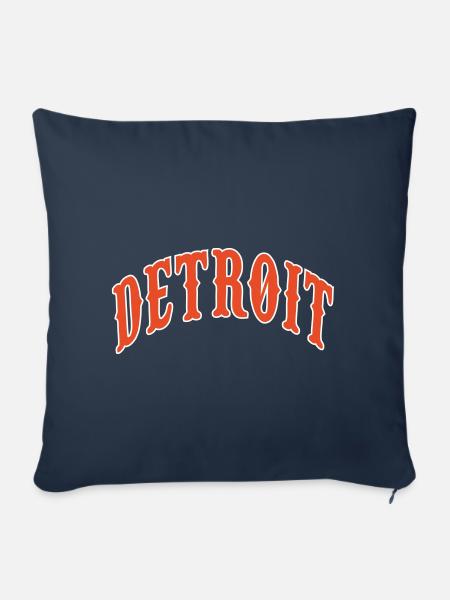 Detroit - Sofakissenbezug 45 x 45 cm - Navy