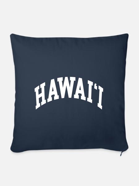 Hawaii - Sofakissenbezug 45 x 45 cm - Navy