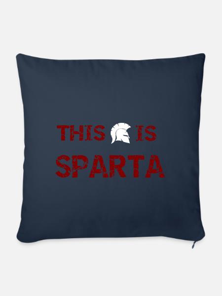 This is Sparta - Sofakissenbezug 45 x 45 cm - Navy