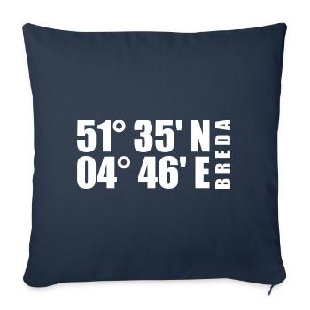 Breda coordinates - Sofa pillowcase 17,3'' x 17,3'' (45 x 45 cm) - navy - Front