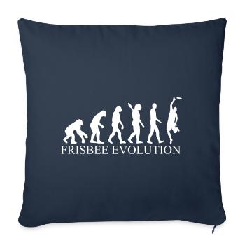 Frisbee Evolution - Sofakissenbezug 45 x 45 cm - Navy - Vorne