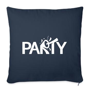 Party - Sofakissenbezug 45 x 45 cm - Navy - Vorne