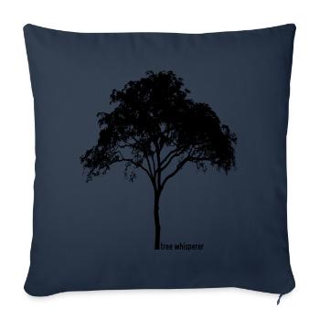 Tree Whisperer - Sofa pillowcase 17,3'' x 17,3'' (45 x 45 cm) - navy - Front