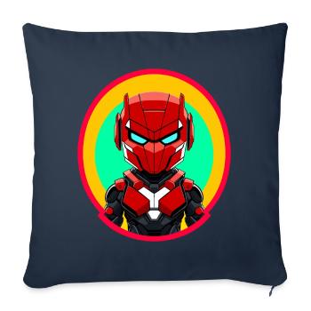Baby Robot - Sofa pillowcase 17,3'' x 17,3'' (45 x 45 cm) - navy - Front