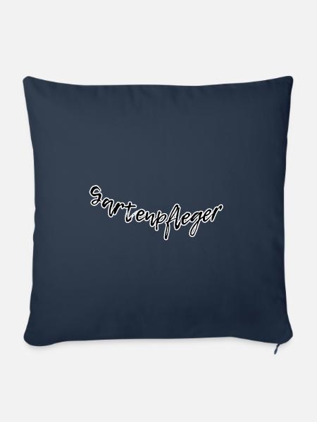 Gartenpfleger - Sofakissenbezug 45 x 45 cm - Navy
