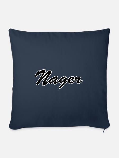 Nager - Sofakissenbezug 45 x 45 cm - Navy