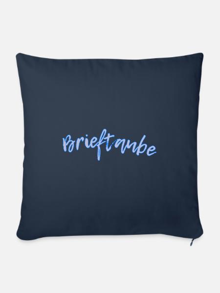 Brieftaube - Sofakissenbezug 45 x 45 cm - Navy
