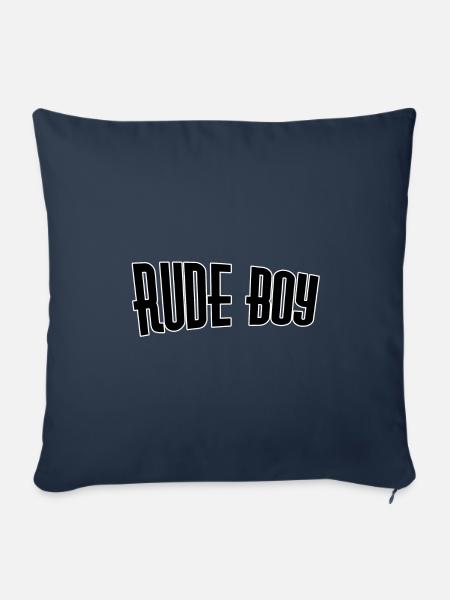 Rude boy - Sofakissenbezug 45 x 45 cm - Navy