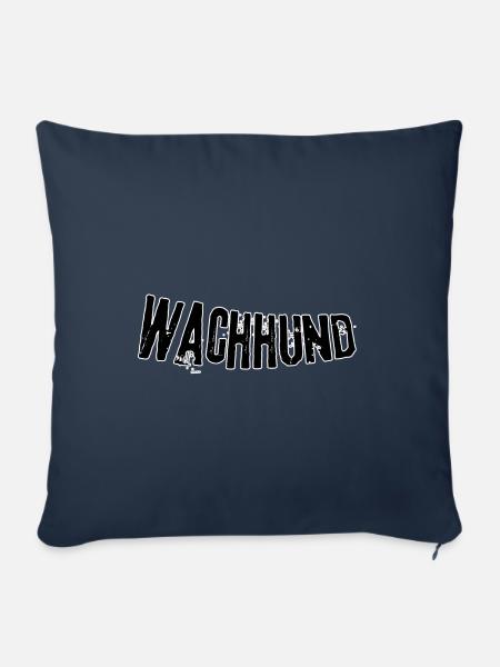 Wachhund - Sofakissenbezug 45 x 45 cm - Navy