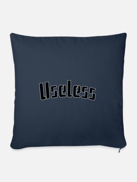 Useless - Sofakissenbezug 45 x 45 cm - Navy