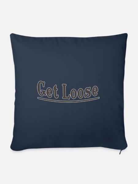 Get loose - Sofakissenbezug 45 x 45 cm - Navy