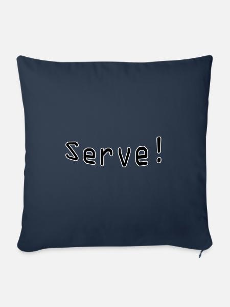 Serve - Sofakissenbezug 45 x 45 cm - Navy