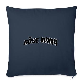 mère maléfique - Housse de coussin décorative 45 x 45 cm - bleu marine - Devant