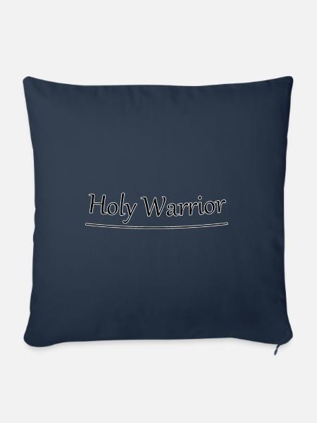 Holy Warrior - Sofakissenbezug 45 x 45 cm - Navy