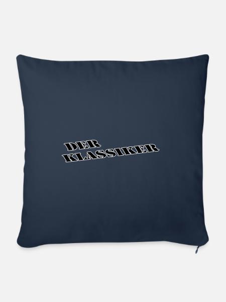 Der Klassiker - Sofakissenbezug 45 x 45 cm - Navy