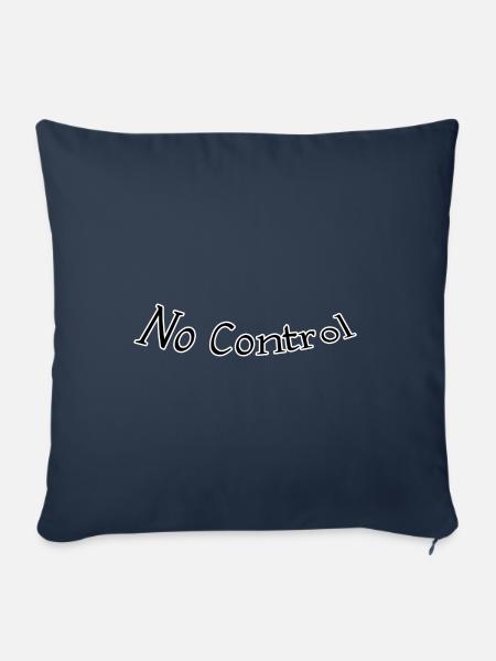 No control - Sofakissenbezug 45 x 45 cm - Navy
