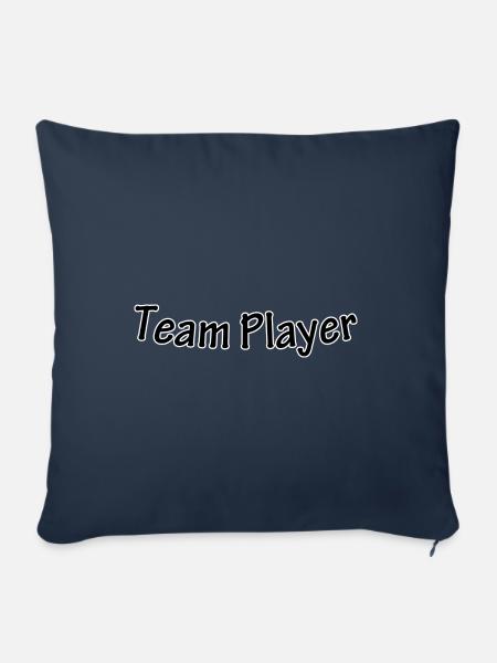 Teamplayer - Sofakissenbezug 45 x 45 cm - Navy