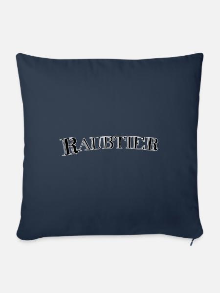 Raubtier - Sofakissenbezug 45 x 45 cm - Navy