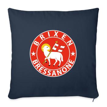 Bressanone - Sofa pillowcase 17,3'' x 17,3'' (45 x 45 cm) - navy - Front