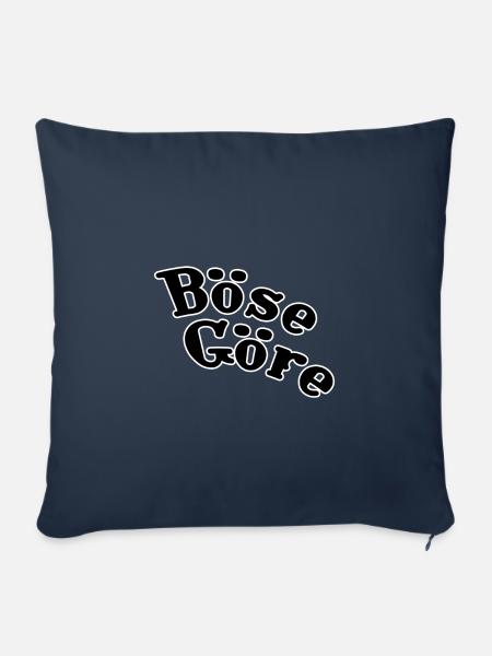 Böse Göre - Sofakissenbezug 45 x 45 cm - Navy