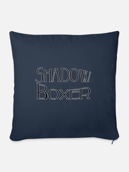 Shadow boxer - Sofakissenbezug 45 x 45 cm - Navy
